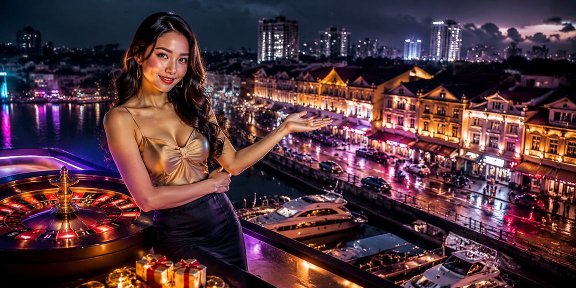 Meja roulette kl108 dengan suasana kasino tempatan di Ipoh Malaysia